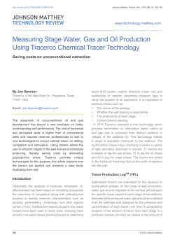 Selected Electrical Resistivity Values for the