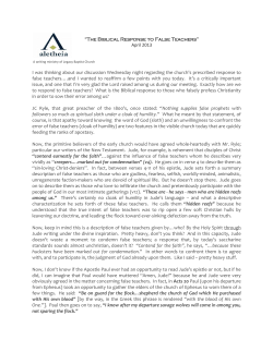 I was thinking about our discussion Wednesday night