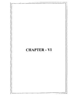 chapter- vi - Shodhganga