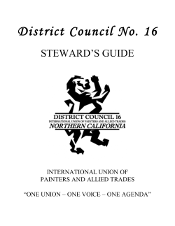 District Council No. 16 - District Council 16, Livermore, CA