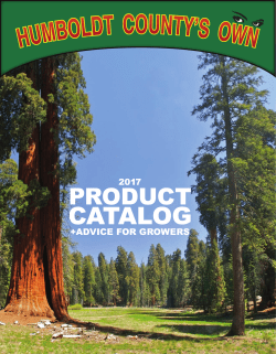 catalog - Humboldt County`s Own