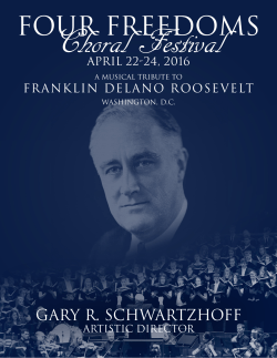 Four Freedoms - Music Celebrations International