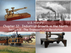 Chapter 12 Section 3 Notes Transportation Revolution File