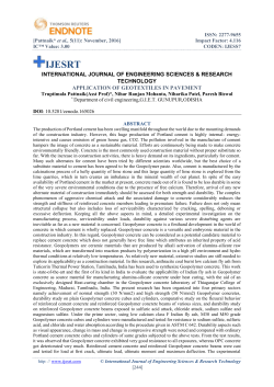 application of geotextiles in pavement