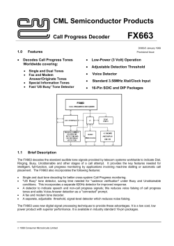 CML Semiconductor Products