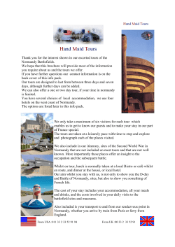 info pack 2005 - Hand Maid Tours