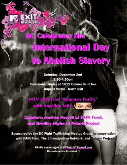 International Day to Abolish Slavery