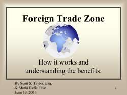 Foreign Trade Zone