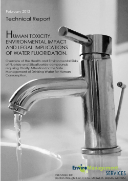 Human Toxicity, Environmental Impact and Legal