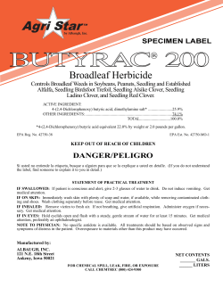 Broadleaf Herbicide