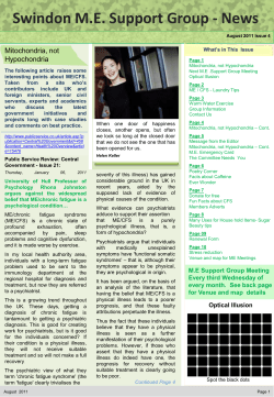 Swindon ME Support Group