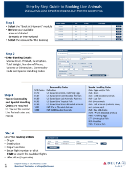 Step-by-Step Guide to Booking Live Animals