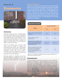stormwater - Susquehanna River Basin Commission