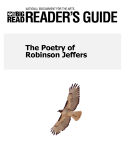 The Poetry of Robinson Jeffers