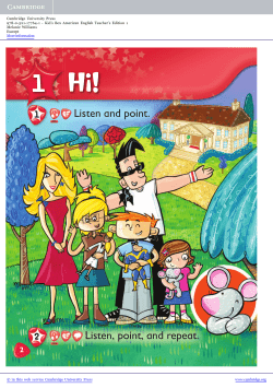 - Cambridge University Press