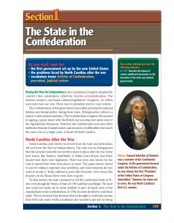 The State in the Confederation The State in the Confederation