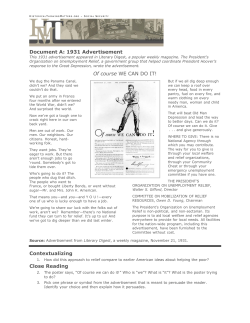 Document A - Historical Thinking Matters