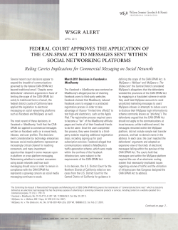 Federal Court Approves the Application of the CAN