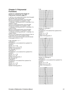 Solutions(1) - Heritage Collegiate