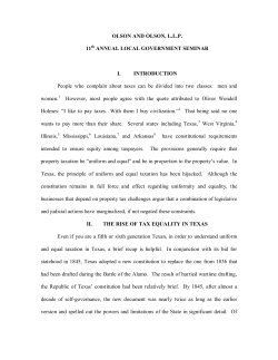 Unequal Taxation and What it Means for Your Budgets