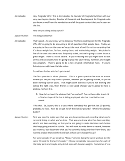 Jim Labadie: Hey, Prograde VIPs! This is Jim Labadie, Co