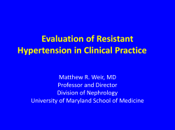 Endocrine Hypertension