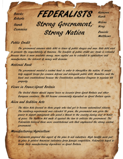 federalists