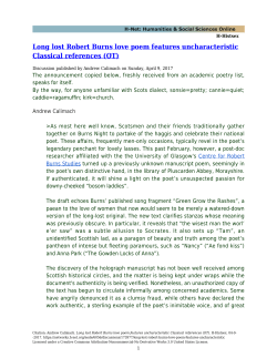 Generate PDF - H-Net