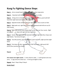 Kung Fu Fighting Dance Steps