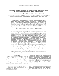 Structure of synthetic monoclinic Na