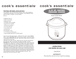 4.22 qt. electric pressure cooker