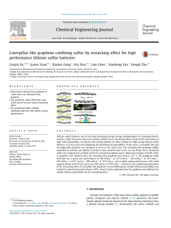 Caterpillar-like graphene confining sulfur by restacking effect for