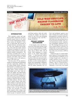 Cold War Thriller Brings Classroom Theory to Life | SpringerLink