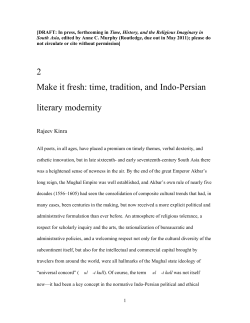 kinra-make it fresh - Beyond Golden Age and Decline