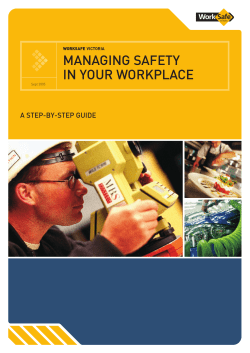 Managing Safety In Your Workplace