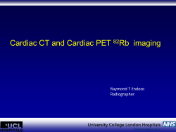 Cardiac CT and Cardiac PET 82Rb imaging