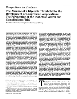 ong-~erm - American Diabetes Association
