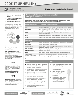 Make your taste buds tingle!!!