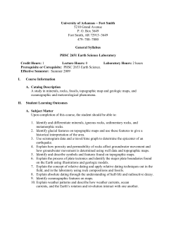 Earth Science Laboratory