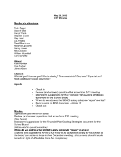 Check in Review (and answer) questions that arose from 5/11