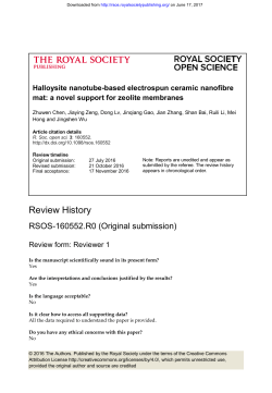 Review History - Royal Society Open Science