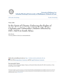 In the Spirit of Ubuntu: Enforcing the Rights of
