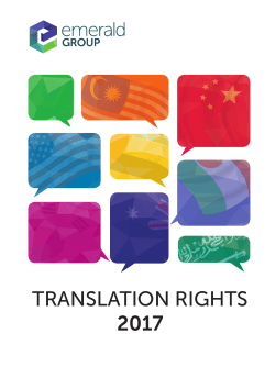 catalogue... - Emerald Group Publishing