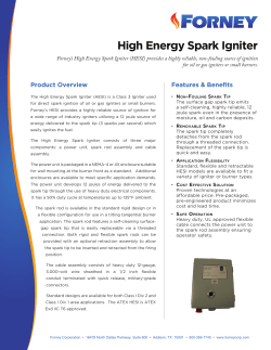 High Energy Spark Igniter (HESI)