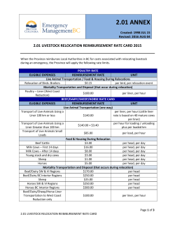 Rate Card