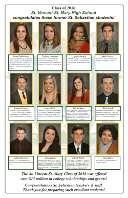 St. Sebastian - St. Vincent