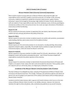 13-27 Student Code of Conduct 2014