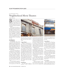 Neighborhood Movie Theaters