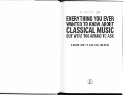 EVERYTHING YOU EVER . CLASSICAL MUSIC &middot;