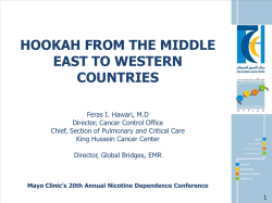 hookah from the middle east to western countries